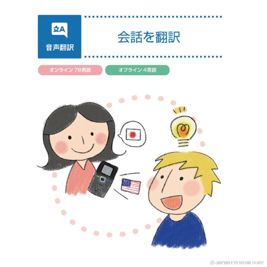 翻訳機 最新 Talk Joy トークジョイ Tees 翻訳機 Ts Tj10 カメラ翻訳可能 78言語対応 日本語 英語 中国語 韓国語 Ts Tj10 株式会社ジャパンアイウェア 通販 Yahoo ショッピング