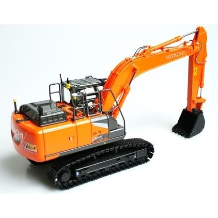 ミニチュア 日立建機 油圧ショベル ZX200X-7 ICT *1/50スケール ミニチュア 日立建機 油圧ショベル ZX200X-7 ICT *1/50スケール