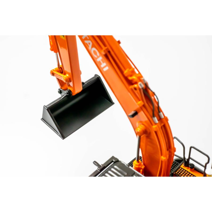 ミニチュア 日立建機 油圧ショベル ZX200X-7 法面バケット仕様 ミニチュア 日立建機 油圧ショベル ZX200X-7 法面バケット仕様