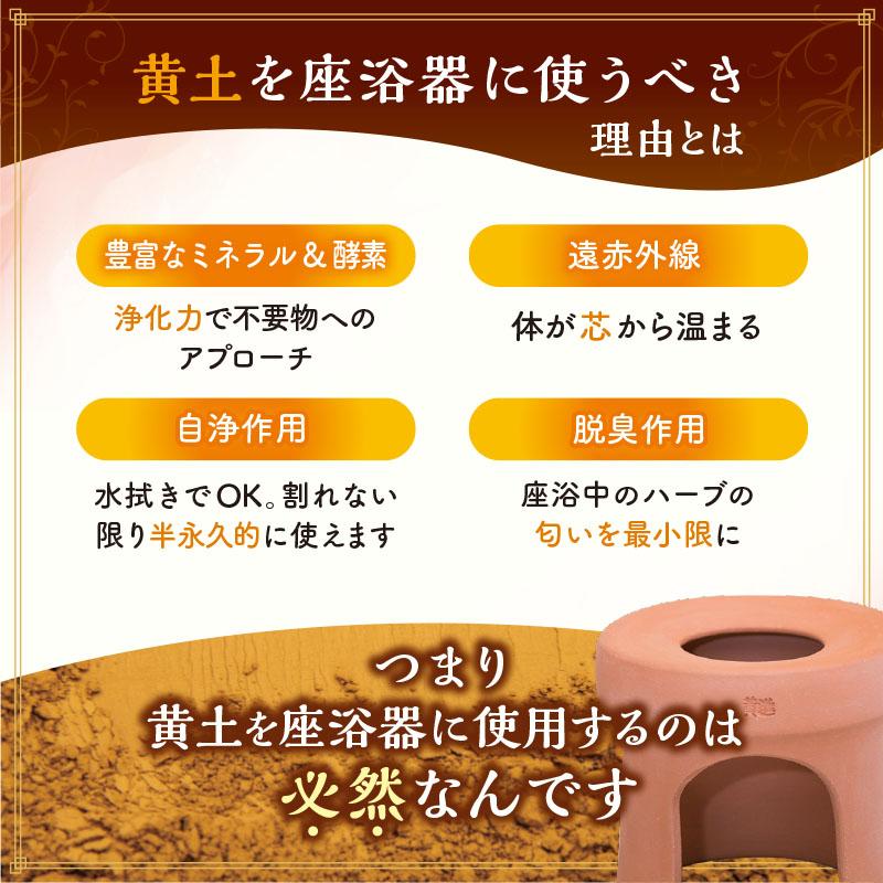 ファンジン 黄土韓方蒸し スタートセット よもぎ蒸し 自宅 : ファン