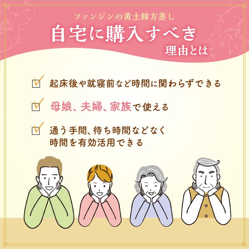 ファンジン 黄土よもぎ蒸し 開業セット 韓方蒸し 黄土 よもぎ蒸し
