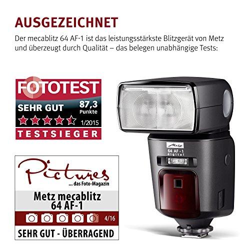 Metz フラッシュ ストロボ MECABLITZ 64 AF-1 digital ペンタックス用 ガイドナンバー64 064040 ペンタックス用 アルカリ電池 ニッケル水素電池 約0