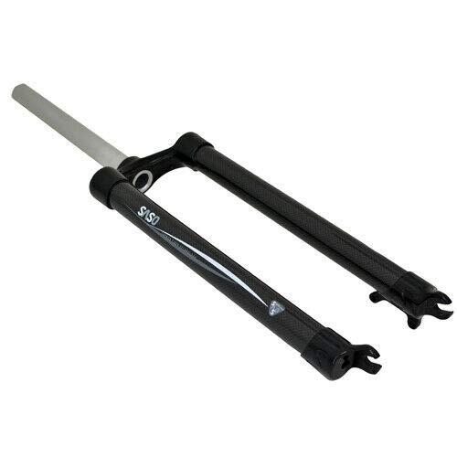 SASO Rigid Carbon Fiber MTB XC 26 inch Fork IS Mount Disc Brake Mount