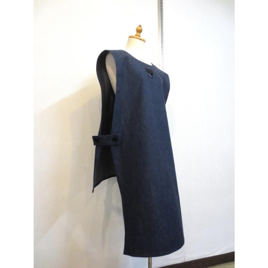 Dual Apron Wear 多目的デニム国産セルビッチ10オンス綿100%デニム使用オリジナルデザイン(意匠登録)男女兼用サイズフリー日本製 | 