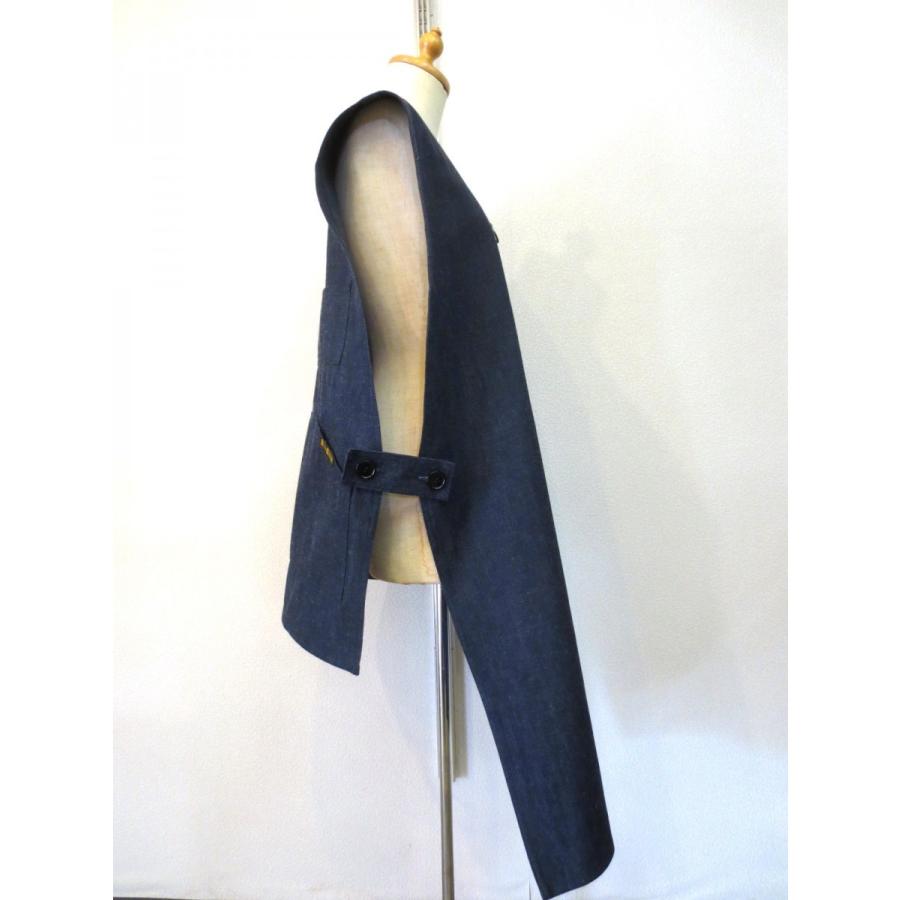 Dual Apron Wear 多目的デニム国産セルビッチ10オンス綿100%デニム使用オリジナルデザイン(意匠登録)男女兼用サイズフリー日本製 |  | 03