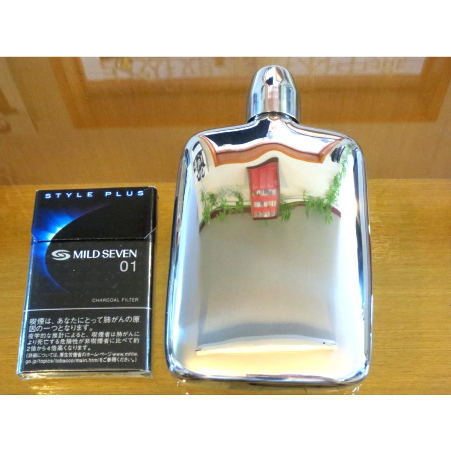 日本製スキットル蒸留酒用携帯ボトル燕三条産オリジナルポーチ付 日本製スキットル蒸留酒用携帯ボトル燕三条産オリジナルポーチ付
