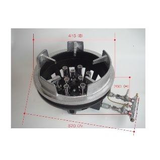 サントク　ハイパワーバーナー　ハイパワーコンロ型　9本立