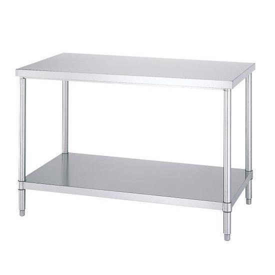 しー シンコー 作業台 WB-9045(旧AB-9045) SUS430 ベタ棚仕様 幅900