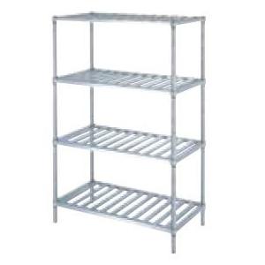 シンコー　ラック　RSN4-9075　RSN4型　SUS304　幅888×奥行738×高さ1800(mm)　組立式