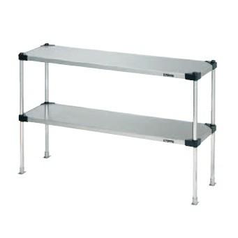 マルゼン　上棚(ソリッドシェルフ棚仕様)　SUS430　 SPT50-15M　幅1500×奥行500×高さ764(mm) 【個人配送不可】