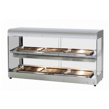 0350 株式会社アンナカ 遠赤外線ホットショーケース NH-902EO 2016年製 100V アンナカ 遠赤外線オープンホットショーケース NH-902EO 幅900×奥行300