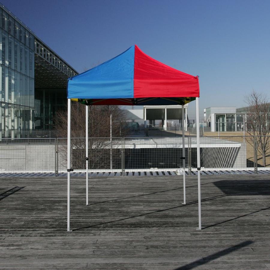 かんたんてんと3 スチール＆アルミ複合 (1.8m×1.8m)(標準色)｜japan-tent｜06