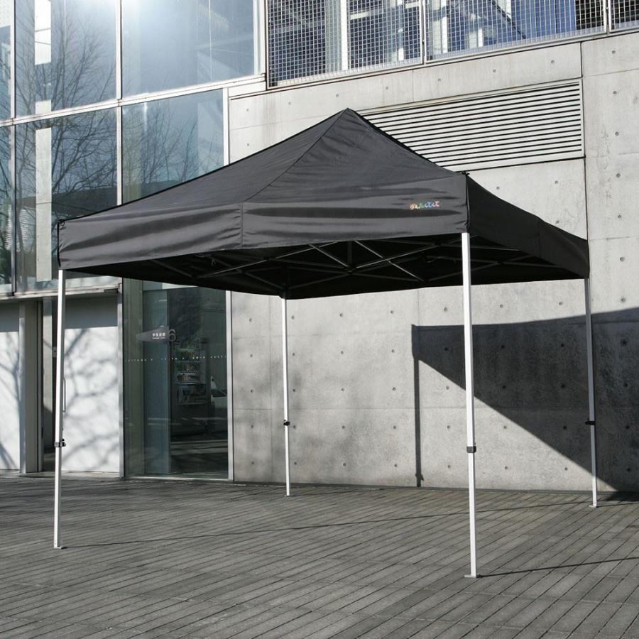 かんたんてんと3 スチール＆アルミ複合 (1.8m×1.8m)(標準色)｜japan-tent｜07