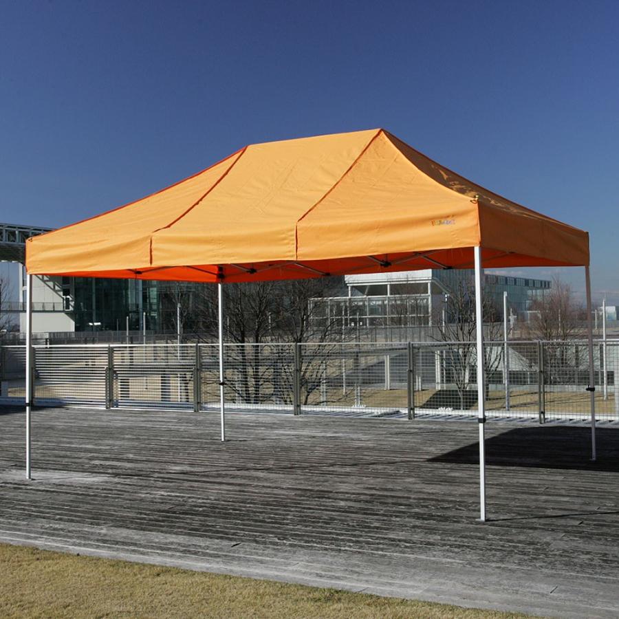 かんたんてんと3 スチール＆アルミ複合 (3.0m×6.0m)(標準色)｜japan-tent｜08