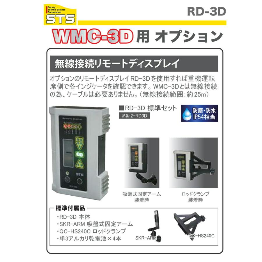 STS 〈STS〉2軸傾斜インジケータ付マシンコントロール用