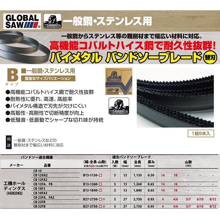 モトユキ 【オススメ】〈モトユキ〉 バンドソーブレード(HiKOKI モトユキ 【オススメ】〈モトユキ〉 バンドソーブレード(HiKOKI