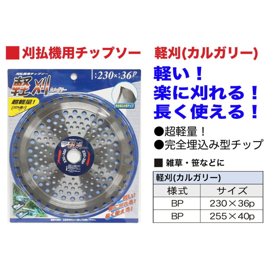 アイウッド 〈アイウッド〉軽刈(カルガリー)チップソー1枚入 230 アイウッド 〈アイウッド〉軽刈(カルガリー)チップソー1枚入 230
