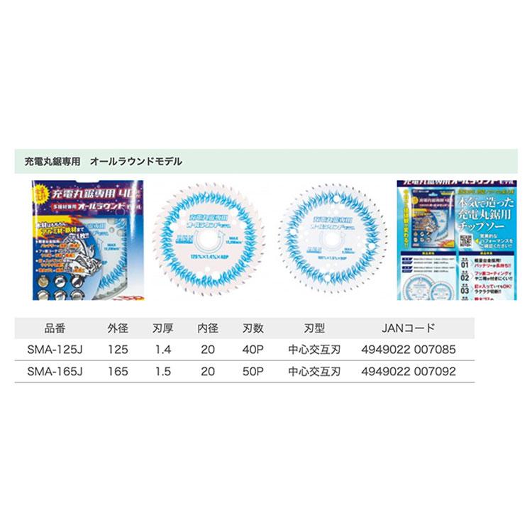 オススメ】〈チップソージャパン〉 多種材兼用オールラウンド SMA 