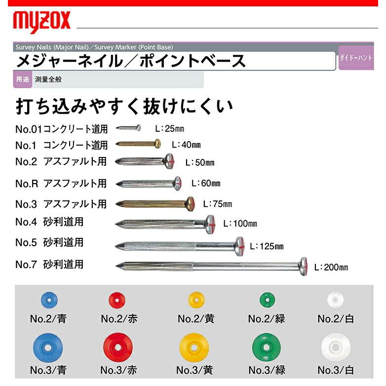 myzox（マイゾックス） メジャーネイル No.5 50本入り箱 JAN