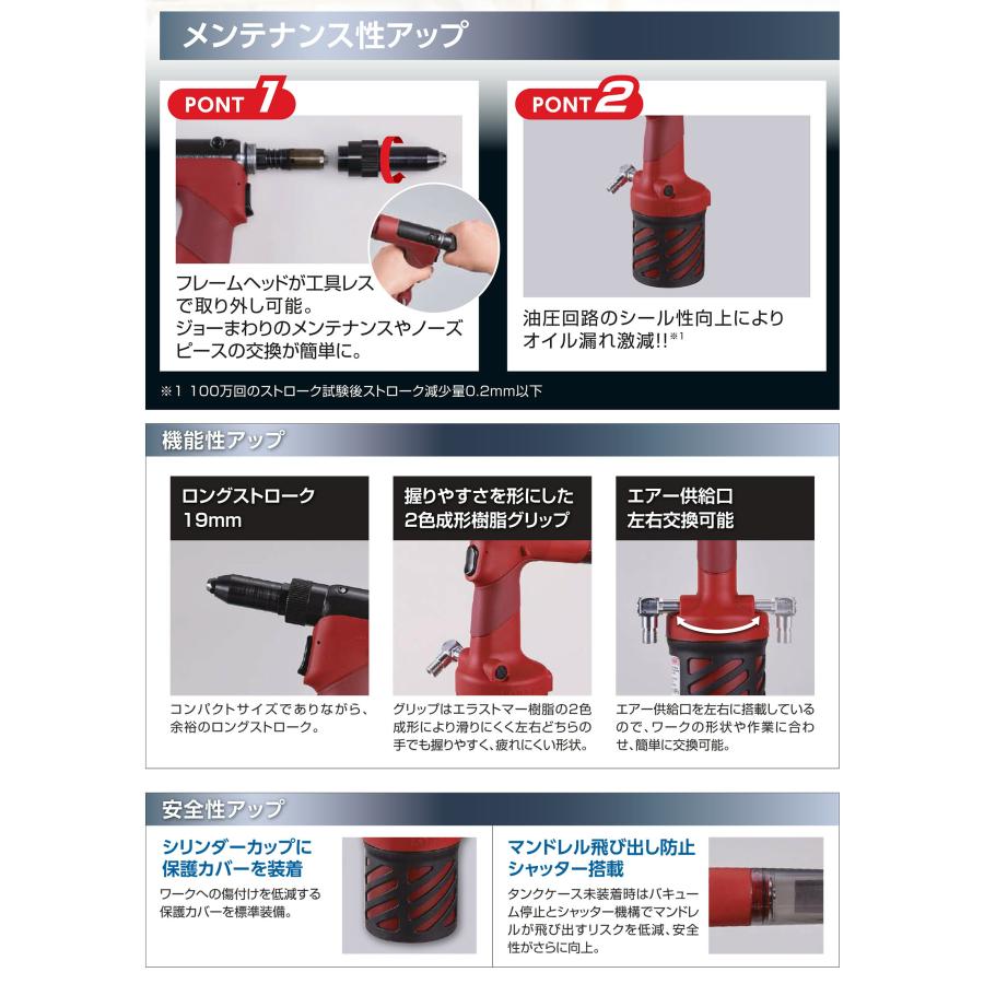 LOBSTER 〈ロブテックス〉エアーリベッター R2A1 【オススメ】 JAN