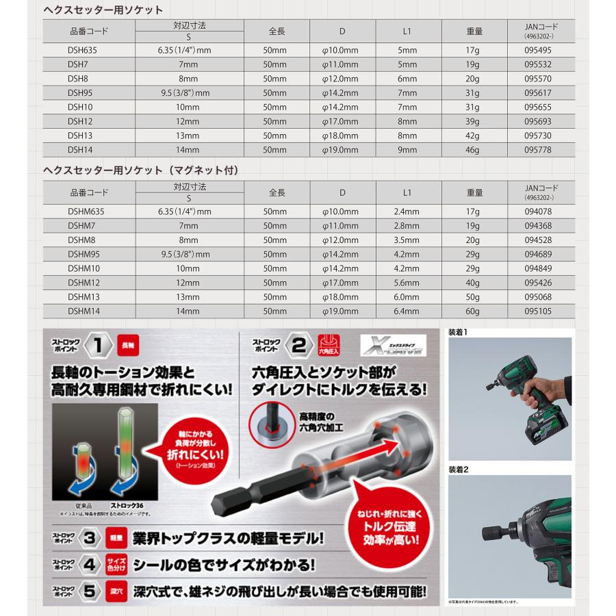 LOBSTER 〈ロブテックス〉ストロック ヘクスナッター用マグネット付