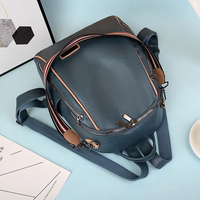 レディース 大容量 軽量 防水 リュックサック PUレザー かわいい