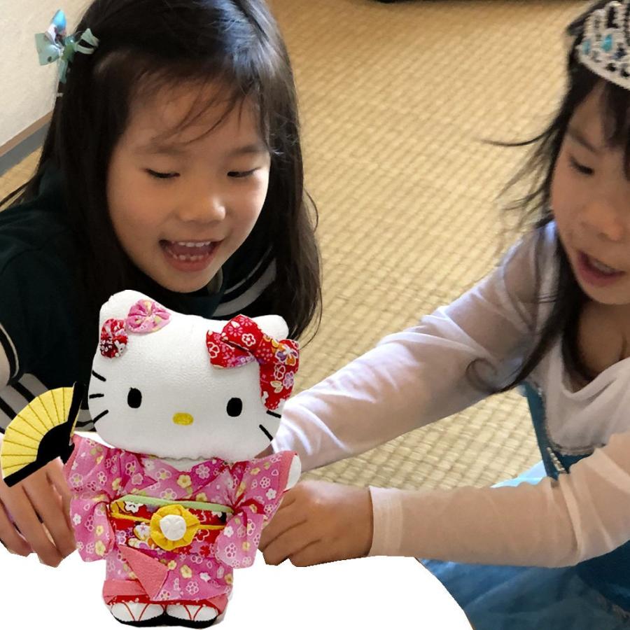 キティ ぬいぐるみ 人形 キティちゃん ピンクの着物 Mサイズ キティ ぬいぐるみ 人形 キティちゃん ピンクの着物 Mサイズ