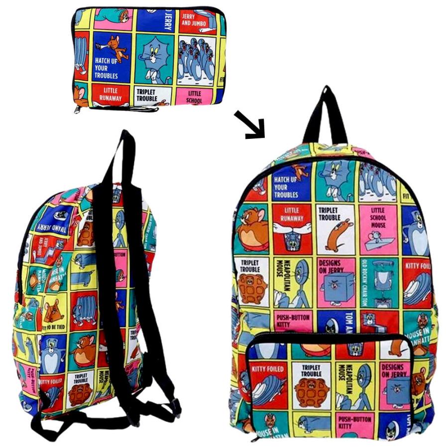 Tom and Jerry×LeSportsac エコリュック トムとジェリー エコバッグ 