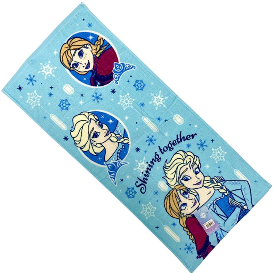 Disney（ディズニー） タオル アナ雪 フェイスタオル 34x75cm コットン