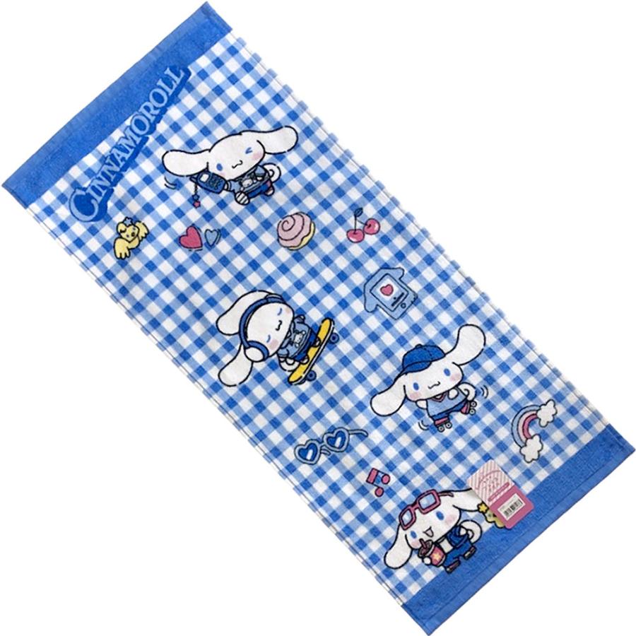 シナモロール タオル ポップポップ フェイスタオル 34x75cm