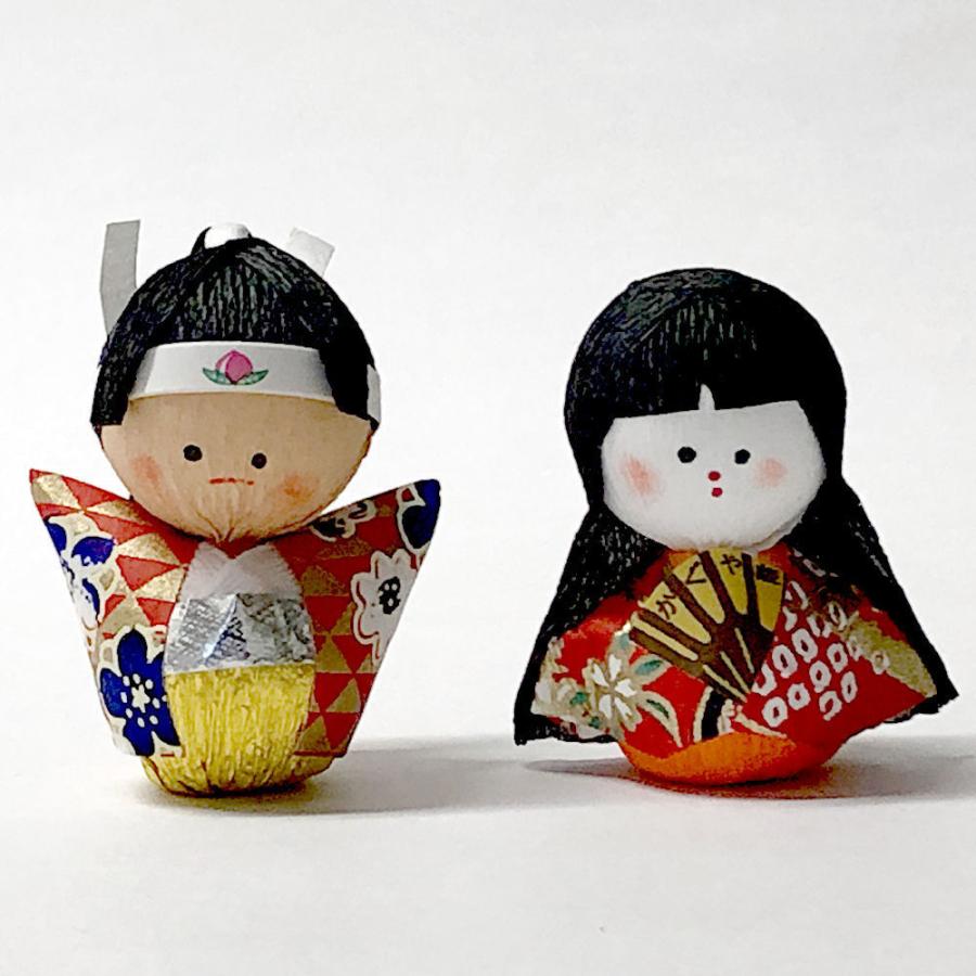 起き上がりこぼし人形 日本昔話セット（桃太郎とかぐや姫） ミニチュア