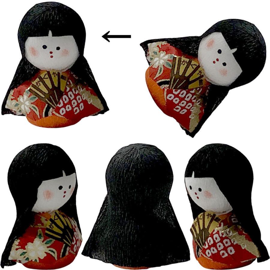 起き上がりこぼし人形 日本昔話セット（桃太郎とかぐや姫） ミニチュア