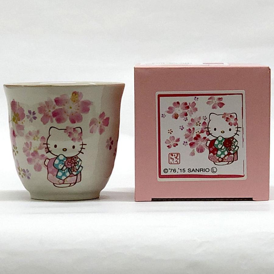 キティちゃん 湯呑み 桜 長湯呑 キティ サンリオ ハローキティ キティちゃん 湯呑み 桜 長湯呑 キティ サンリオ ハローキティ