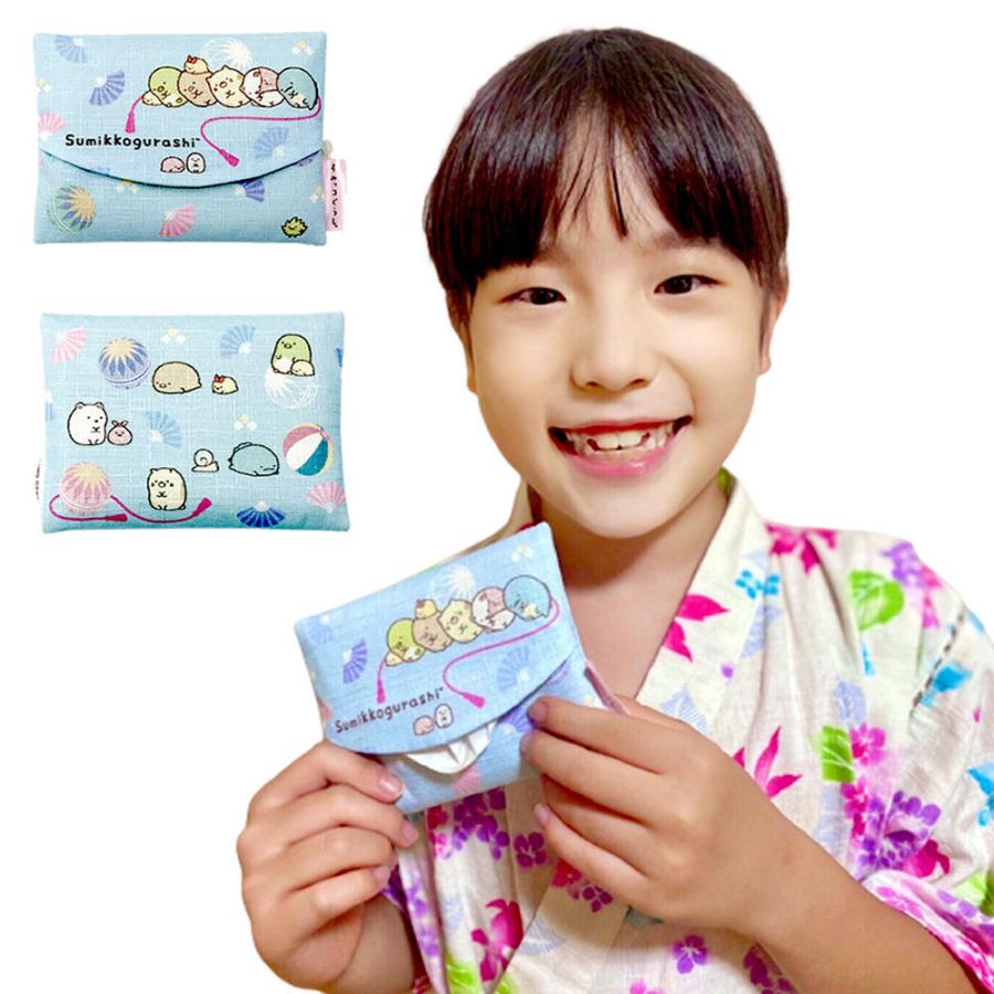 San-X（サンエックス） すみっコぐらし ティッシュケース まりと扇子