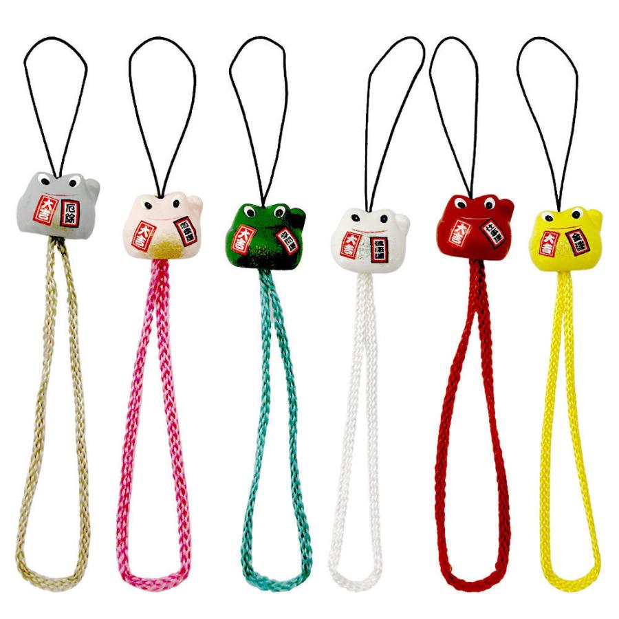 開運ストラップ 幸せカエル ラッキーアイテム 開運グッズ メール便送料