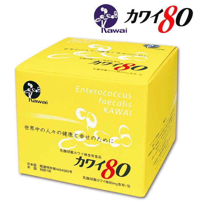 Kawai カワイ80 乳酸球菌 カワイ株 80mg含有/包 100包入り