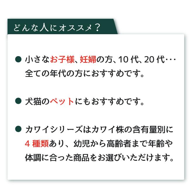 Kawai カワイ300 乳酸球菌 カワイ株 300mg含有/包 100包入り 乳酸菌 河合康雄 河合乳酸球菌 Kawai300 |  | 02