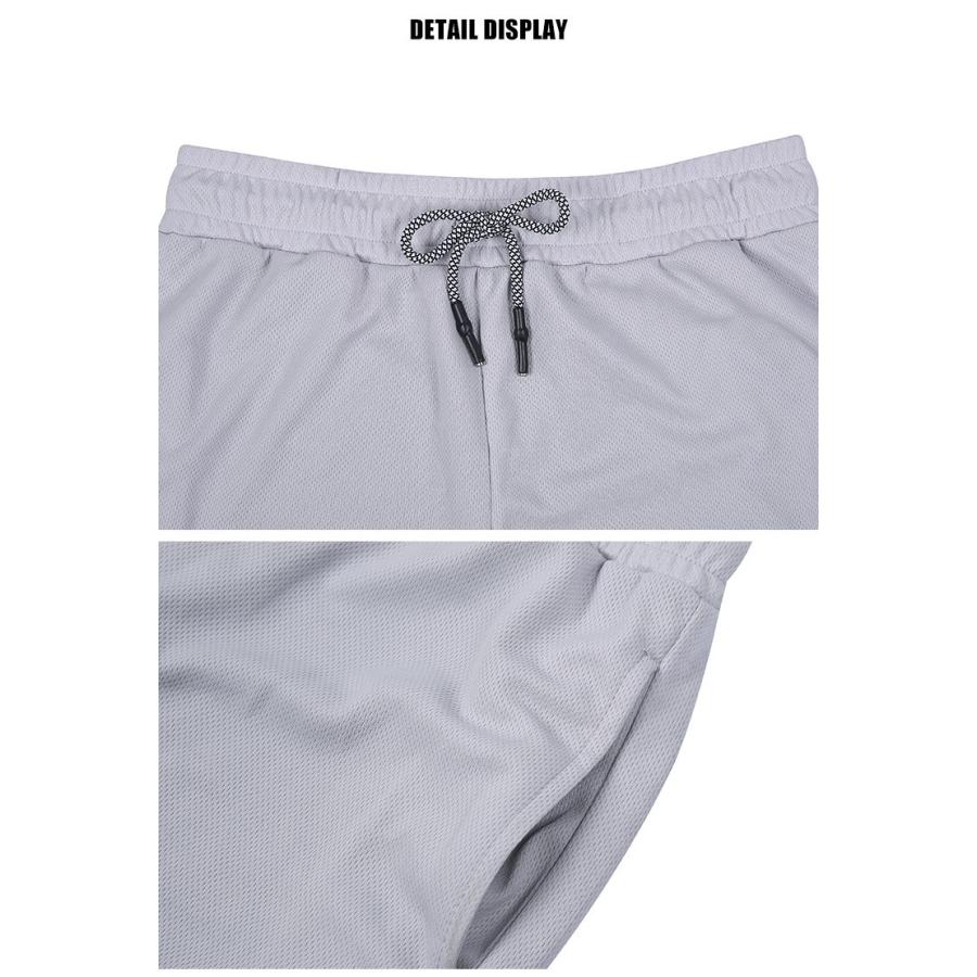 Mr.Hui ショートパンツ メンズ 短パン スポーツパンツ 膝上