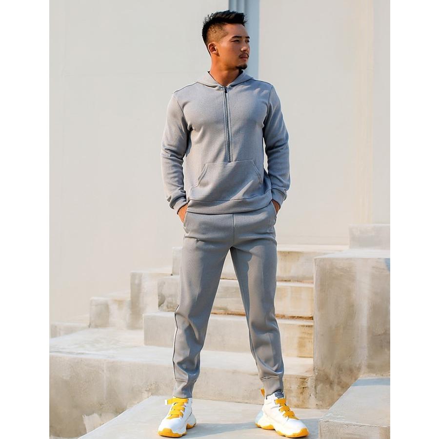 BABYMONSTER ジップフーディ & スウェットパンツ BABYMONSTER ベビモン ジップフーディー スウェットパンツ white