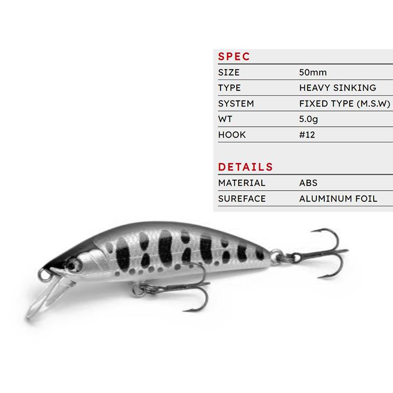 イトウクラフト エミシ 蝦夷 50S タイプ2 #RS : Japan Bass Tackle