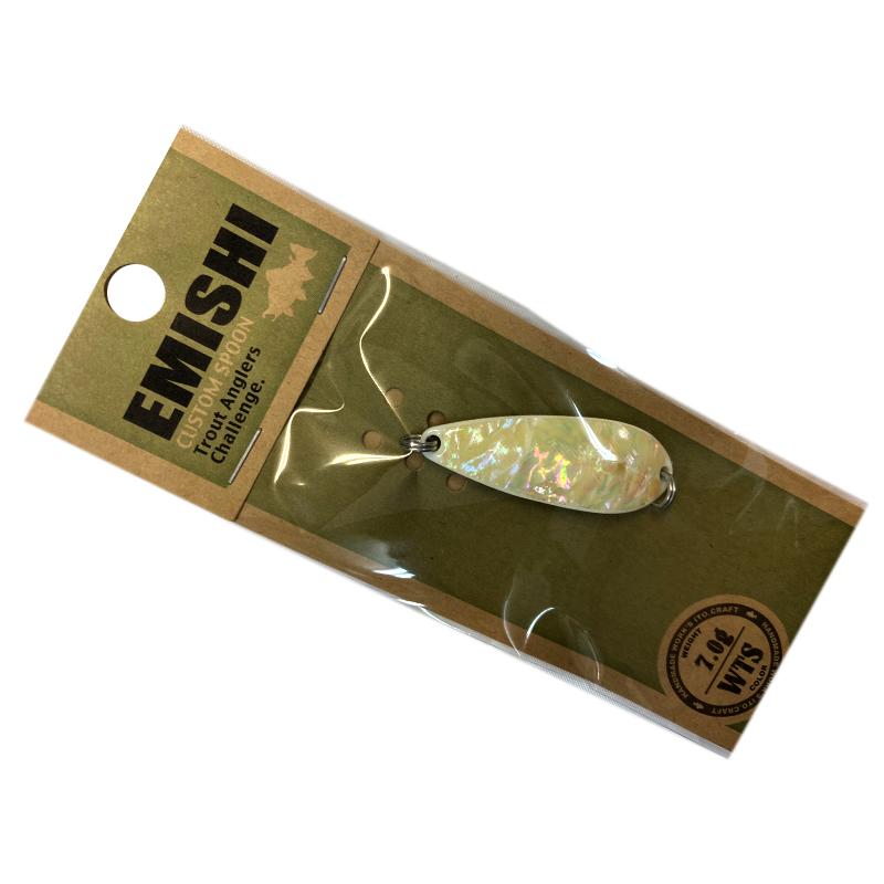 イトウクラフト エミシスプーン 41 蝦夷スプーン 7.0g アワビ仕様 #WTS