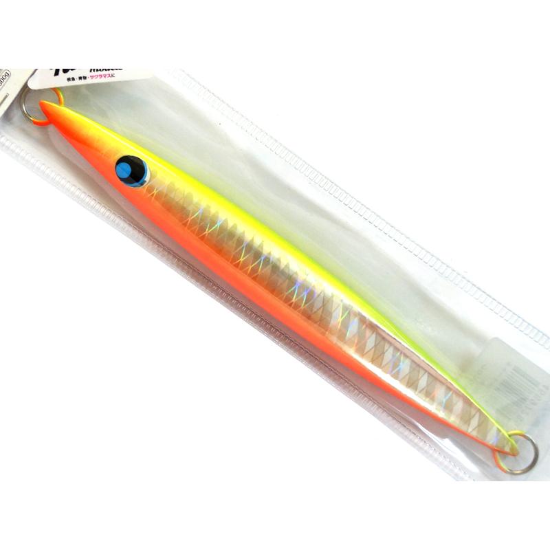 たこる ウロコ ウロコジグ 200g ヒロトモデル #249G チャートオレンジ/Zグロー