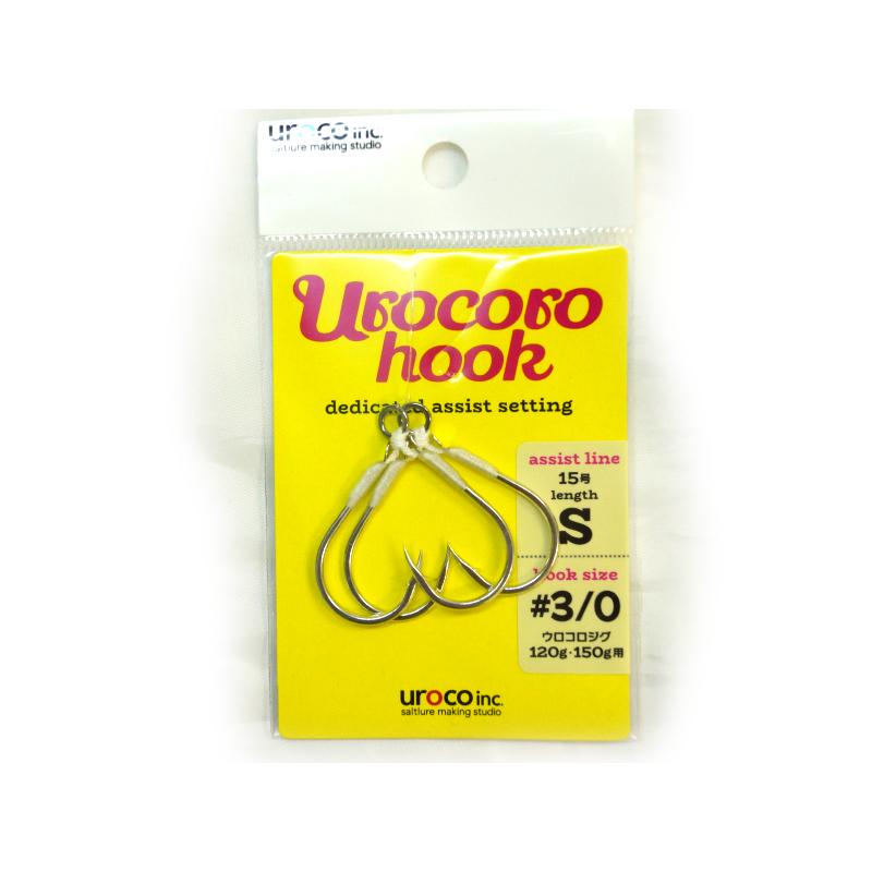 MOORER（ムーレー） ウロコ ウロコロフックS #3/0 アシストライン15号