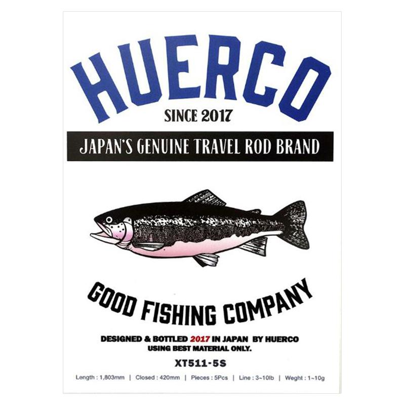 Huerco（フエルコ） ロッドボトルラベルステッカー XT511-5S 150x110mm