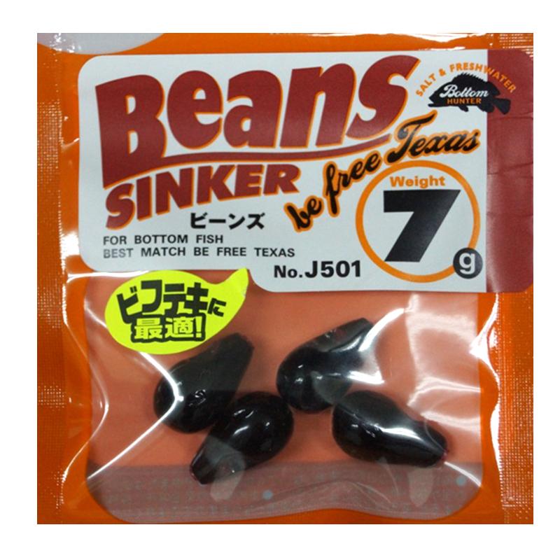 ジャングルジム ビーンズシンカー ビーフリーテキサス 7g : Japan Bass