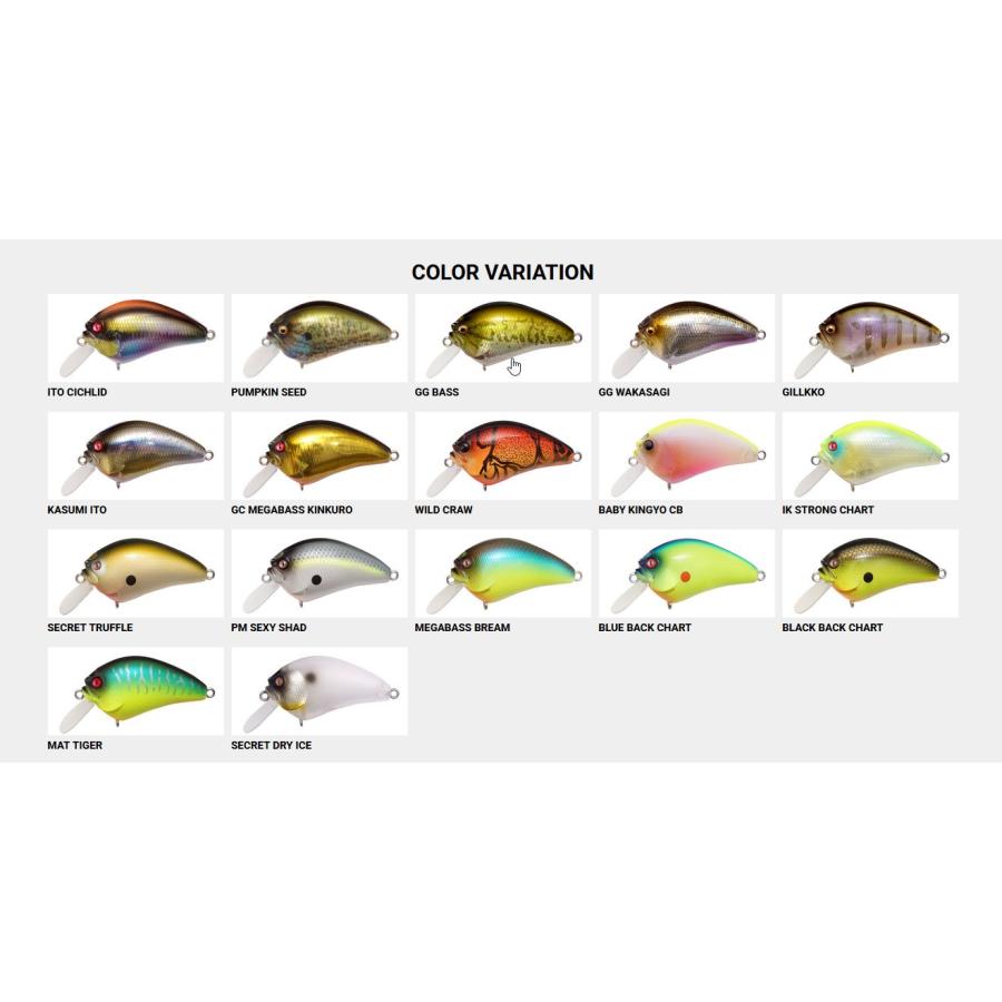 ＯＳＰ.メガバス、イマカツ、エバグリセット Megabass メガバス イマカツ IXI アイバイアイブローリー