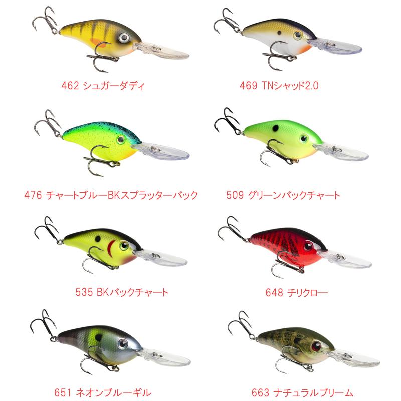 ストライクキング エクストラディープダイビング クランクベイト 6XD