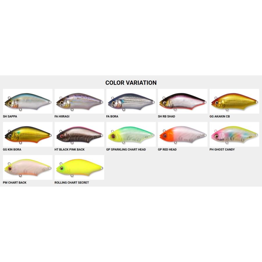 Megabass（メガバス） ハダラトラップ 70 シンキングペンシル : Japan