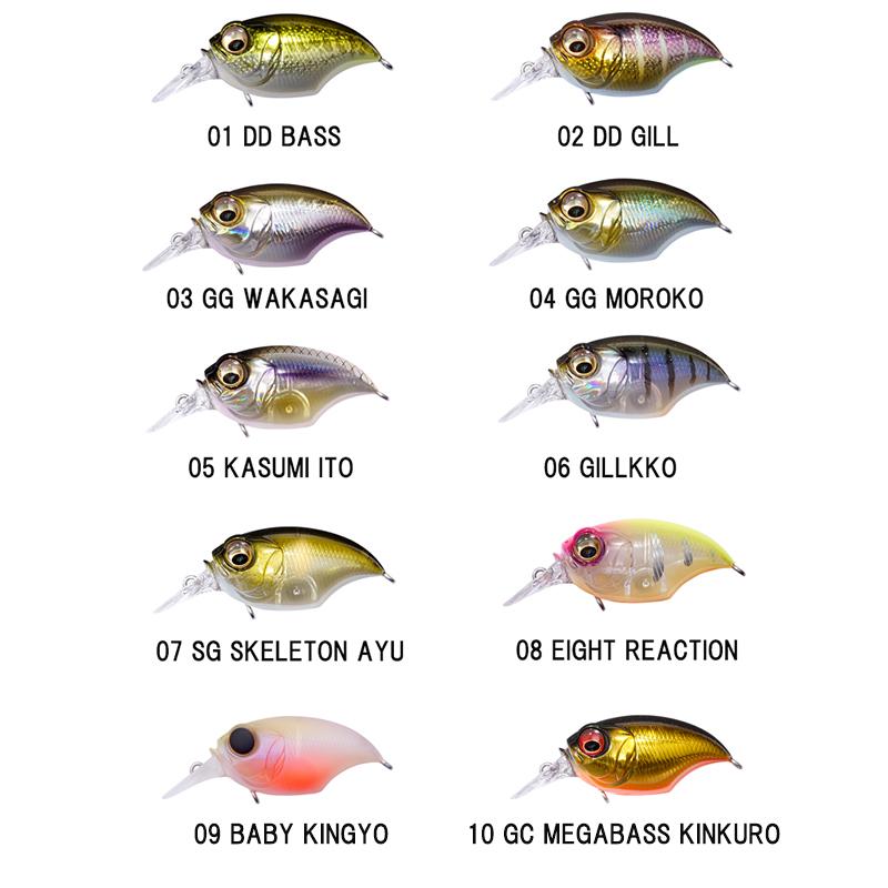 美品 メガバス New SR-X グリフォン (SP-C) Megabass3個 Megabass（メガバス） 3代目 グリフォン SR-X : Japan Bass Tackle
