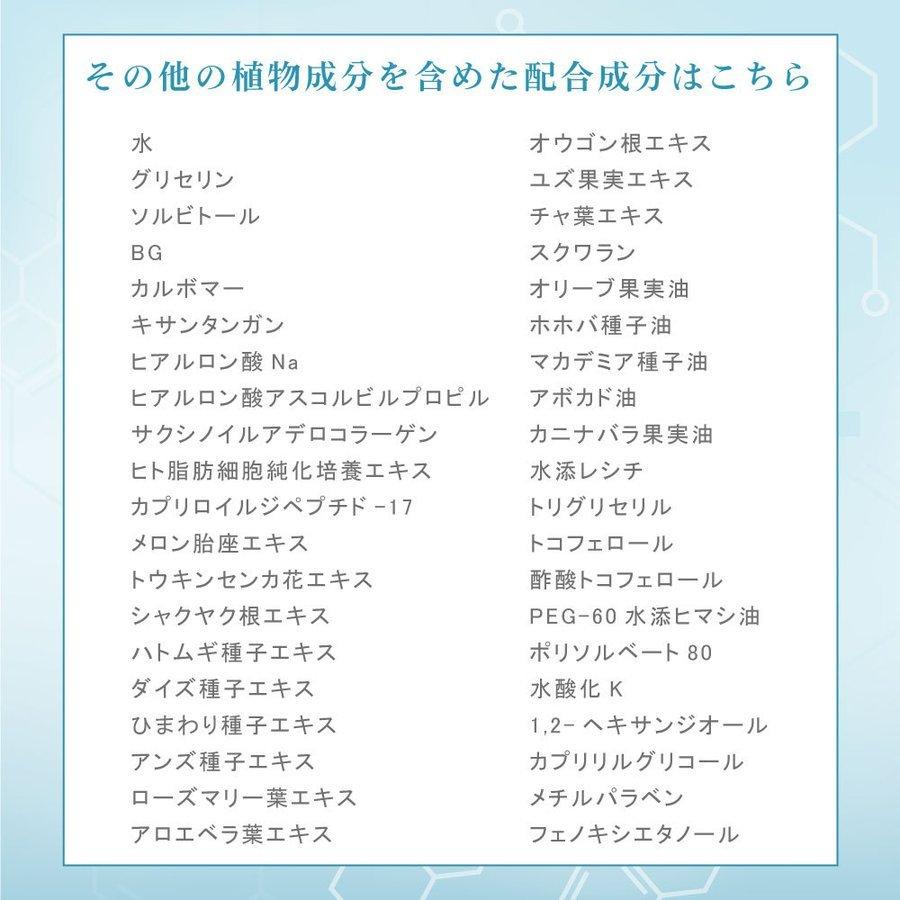 ヒト幹細胞 オールインワン ゲル 培養液 ジェル クリーム 潤い バリアアップ たるみ くすみケア エイジングケア ヒト幹細胞 プレミアム オールインワンゲル 270g｜japanbeauty｜08